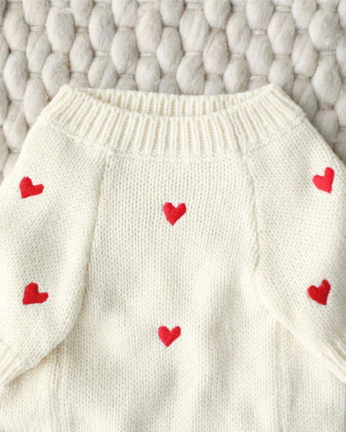 Fur-ever Yours Heart Dog Sweater