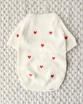 Fur-ever Yours Heart Dog Sweater
