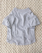 Casual Cutie Grey Relaxed Dog T-Shirt