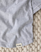 Casual Cutie Grey Relaxed Dog T-Shirt