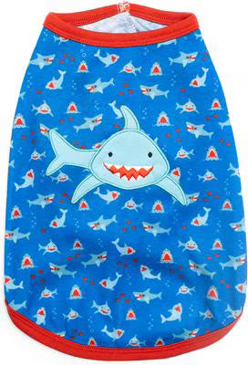 The Worthy Dog Sam the Shark Tee Dog Shirt