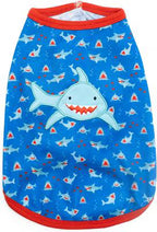 The Worthy Dog Sam the Shark Tee Dog Shirt