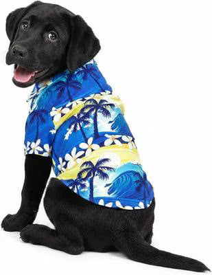 Doggie Design Hawaiian Camp Dog Shirt - Catching Waves