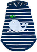 The Worthy Dog Whale Tee Dog Shirt