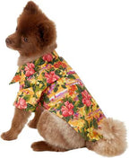Doggie Design Hawaiian Sunset Hibiscus Dog & Cat Camp Shirt