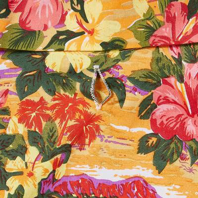 Doggie Design Hawaiian Sunset Hibiscus Dog & Cat Camp Shirt