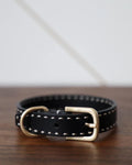 Take the Lead Black Leather Walk Kit, Collar + Leash