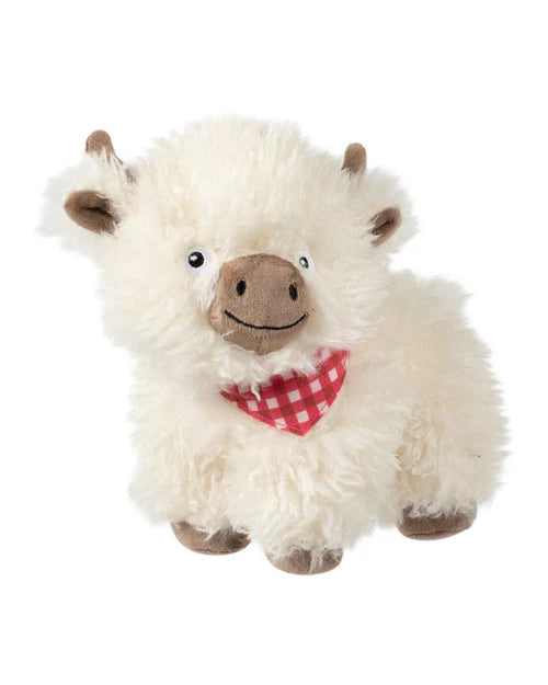 Don't Have a Cow Fuzzy Dog Toy