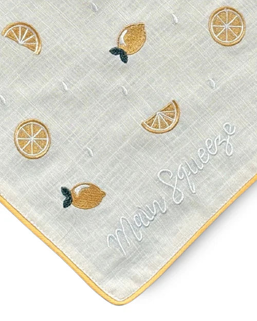 Main Squeeze Lemon Dog Bandana