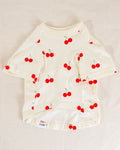 Casual Cutie Cherry Relaxed Dog T-Shirt