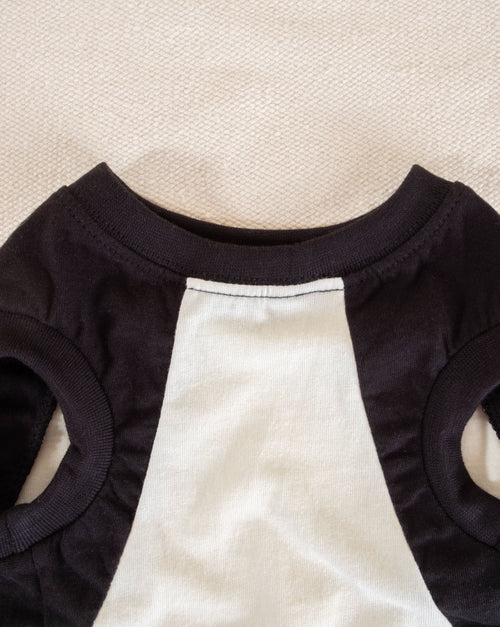 Stay Gold Ivory + Black Muscle T-Shirt