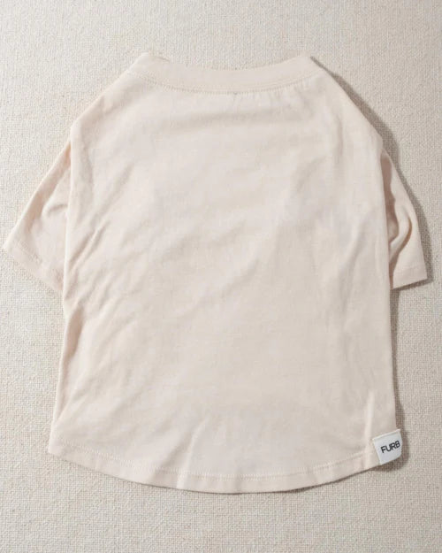 Casual Cutie Oat Relaxed Dog T-Shirt