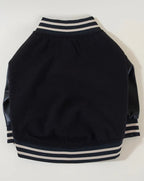Leader of the Pack Black Letterman Jacket