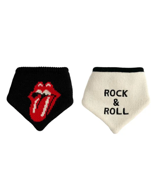 Rock 'n' Roll Over Reversible Dog Bandana