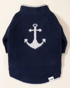 Anchors Away Navy Dog Sweater