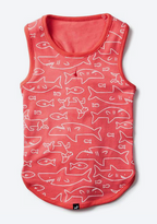 Hotel Doggy Dog Tank Top, Living Coral