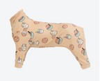 Dog Pajama - Cookies and Milk