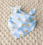Sweet Tooth Blue Dog Bandana